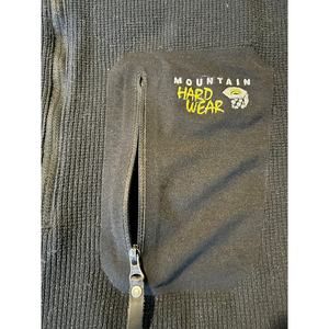 Mountain Hardwear jacket waffle fleece quarter zip large? Hiking camping outdoor